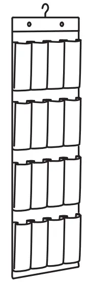 IKEA PLATSA Series Wardrobe with 8 Doors 3 Drawers - 16 pockets