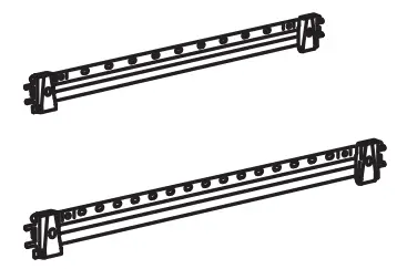 IKEA PLATSA Series Wardrobe with 8 Doors 3 Drawers - All frames 1