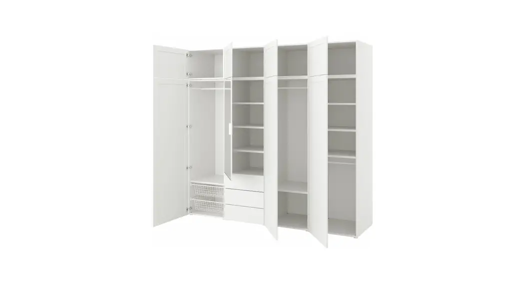 Ikea Platsa Series Wardrobe With 8 Doors 3 Drawers User Guide Ikea Platsa Series Wardrobe With 8 Doors 3 Drawers User Guide