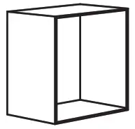 IKEA PLATSA Series Wardrobe with 8 Doors 3 Drawers - Frames 1