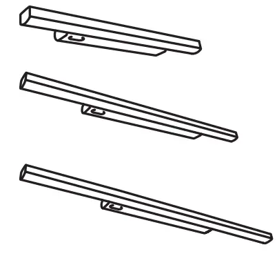 IKEA PLATSA Series Wardrobe with 8 Doors 3 Drawers - LED lighting