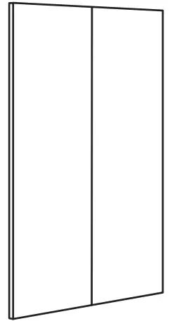 IKEA PLATSA Series Wardrobe with 8 Doors 3 Drawers - Sliding doors 1