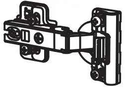 IKEA PLATSA Series Wardrobe with 8 Doors 3 Drawers - closing hinge