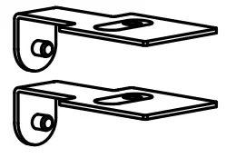 IKEA PLATSA Series Wardrobe with 8 Doors 3 Drawers - leg 3