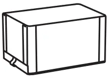 IKEA PLATSA Series Wardrobe with 8 Doors 3 Drawers - storage case 1