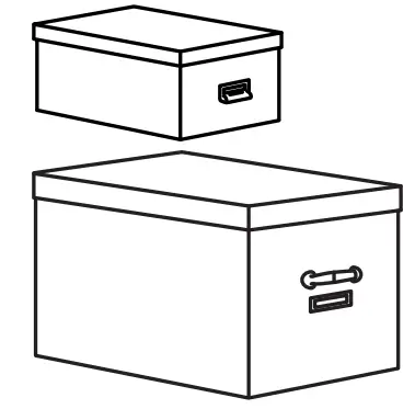 IKEA PLATSA Series Wardrobe with 8 Doors 3 Drawers - storage case 13