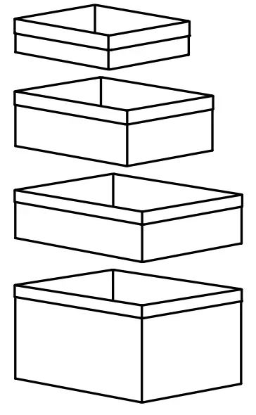 IKEA PLATSA Series Wardrobe with 8 Doors 3 Drawers - storage case 9