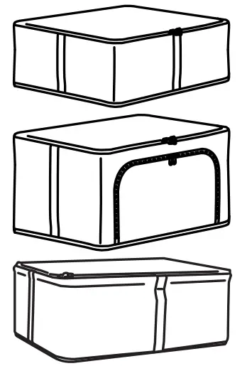 IKEA PLATSA Series Wardrobe with 8 Doors 3 Drawers - storage case