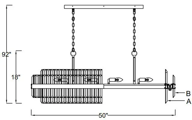 CRYSTORAMA HAY-1417-PN 16 Light Chandelier-FIG3