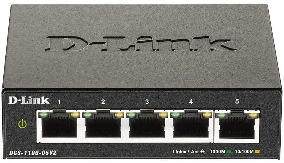D-Link-DGS-1100-05V2-Smart-Managed-Network-Ethernet-Switch-Product