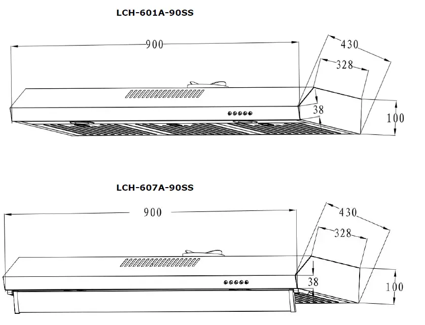 LIVINOX-LCH-601A-90SS-Range-Hood-FIG-1