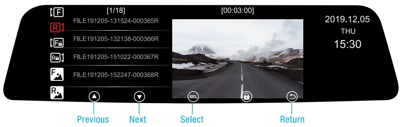 GERMiD-YVL-096A-M39S-9.66-Inch-1080P-Streaming-Media-Mirror-Monitor-with Built-In-Dash-Cam-17