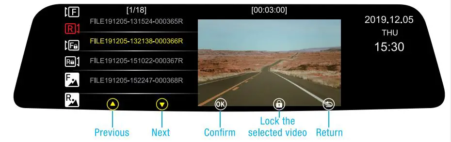 GERMiD-YVL-096A-M39S-9.66-Inch-1080P-Streaming-Media-Mirror-Monitor-with Built-In-Dash-Cam-19