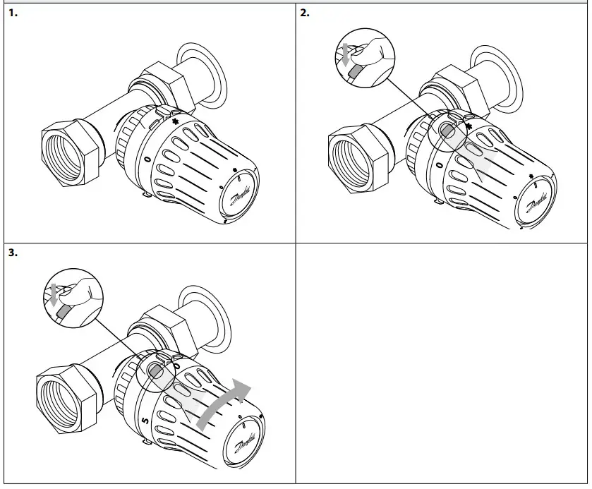 Danfoss React RA Click Thermostatic Sensors - Installation 8