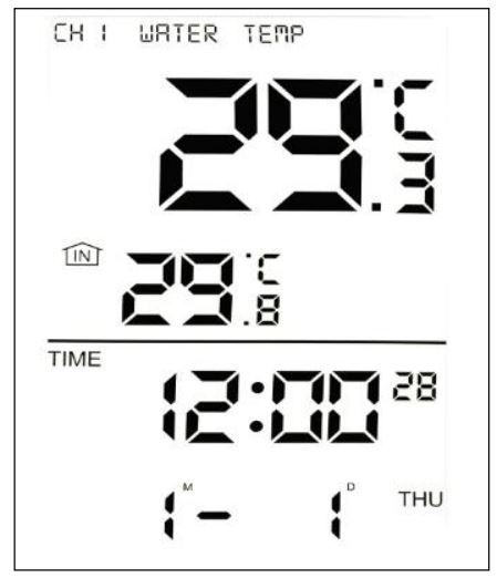 Metoluar WT0124 Professional Wireless Pool Thermometer - Connecting an indoor and outdoor machine