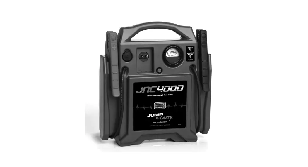 Jump N Carry Mjs660 12 Volt Power Supply And Jump Starter Instruction Manual