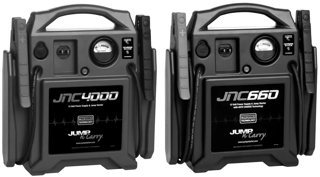 JUMP n carry MJS660 12 Volt Power Supply and Jump Starter