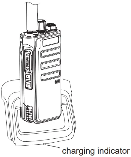 RETEVIS RB89 High Power GMRS Radio with Bluetooth Earpiece - Charging