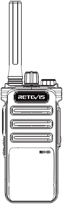 RETEVIS RB89 High Power GMRS Radio with Bluetooth Earpiece
