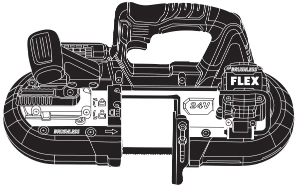 FLEX FX2331 Compact Band Saw