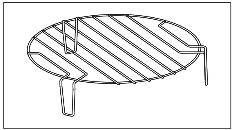 Electrolux EMZ725MMK Microwave Oven - Grill Rack