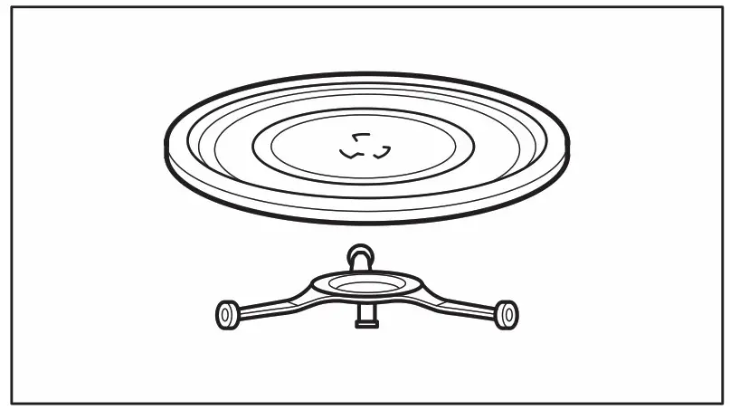 Electrolux EMZ725MMK Microwave Oven - prepare food