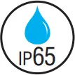 Product is rated at IP65 Icon