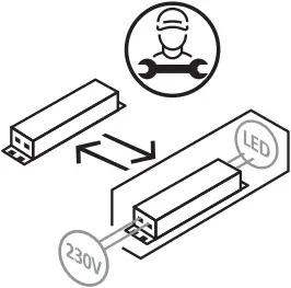 Replaceable control gear Icon
