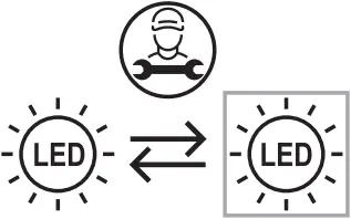 Replaceable light source Icon