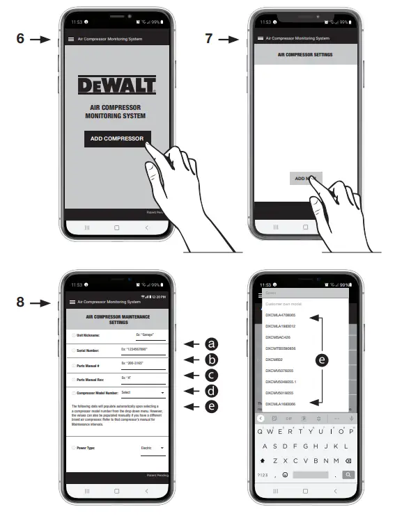 DEWALT DXCMV5048055A Electric Air Compressor - Compressor 3