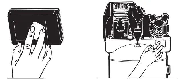 DEWALT DXCMV5048055A Electric Air Compressor - Compressor
