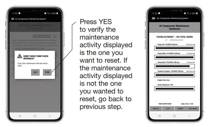 DEWALT DXCMV5048055A Electric Air Compressor - Press