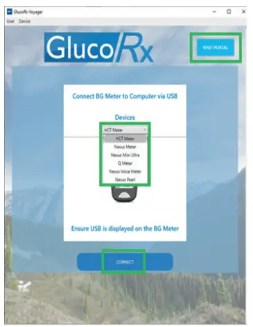GlucoRx Voyager Software - fig10