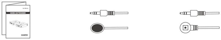 LENKENG LKV372P HDMI Extender - Package Contents 1