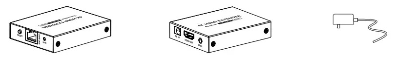 LENKENG LKV372P HDMI Extender - Package Contents