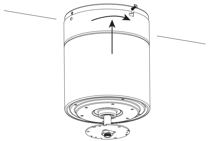 YUHAO 1073L, 1073N Ceiling Fan - Bracket