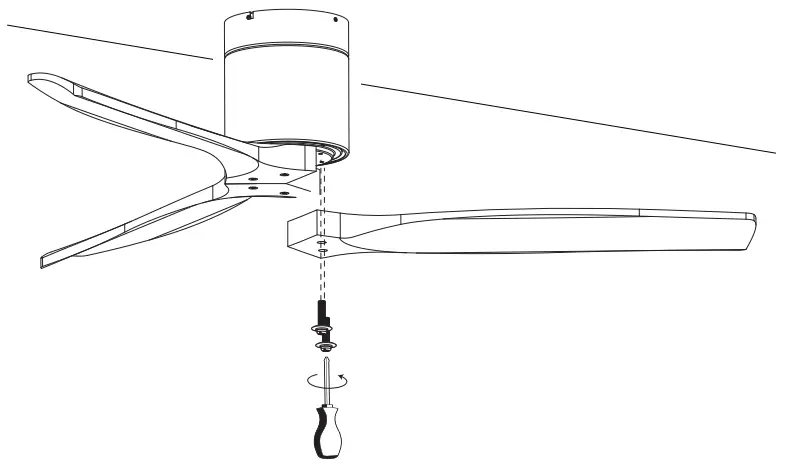 YUHAO 1073L, 1073N Ceiling Fan - Light kit