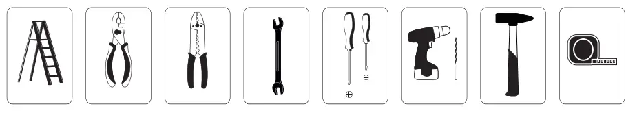 YUHAO 1073L, 1073N Ceiling Fan - Tools Needed