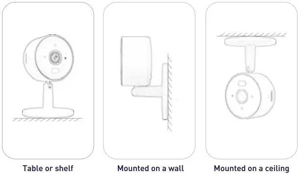 Google NES NC3100US Nest Cam IQ Indoor Camera - Mount Your Camera