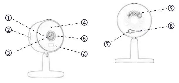 Google NES NC3100US Nest Cam IQ Indoor Camera - Product Overview