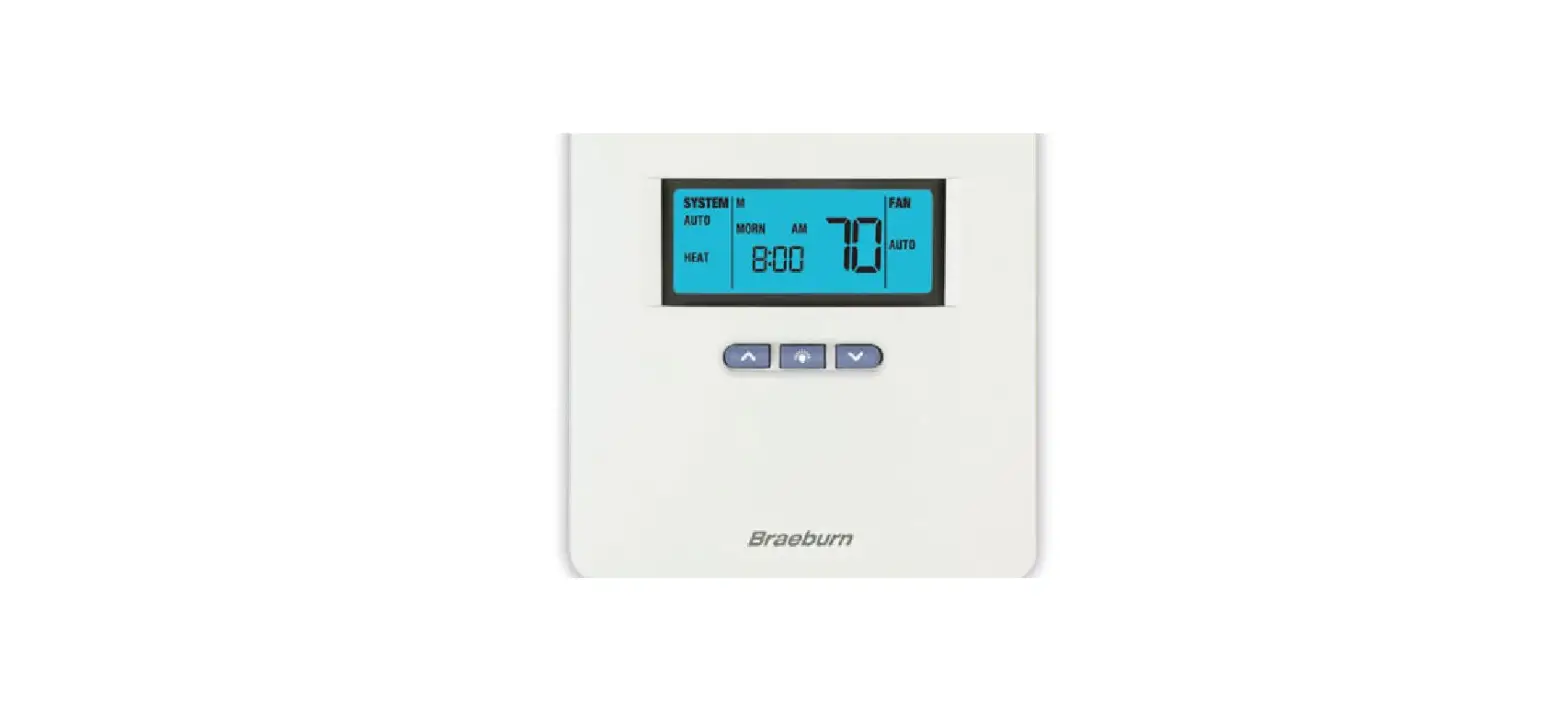 Braeburn 5400 Programmable Thermostat Installation Guide