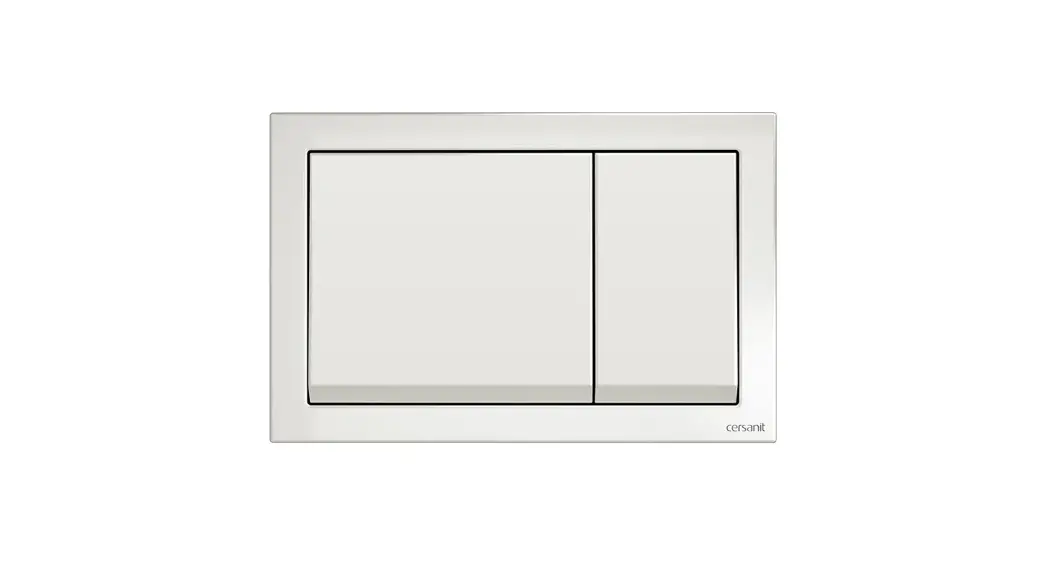 Cersanit Enter Flush Button Chrome Matt Instruction Manual