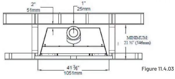 AMBIANCE Intrigue 42 Fireplaces - Vertical Installation