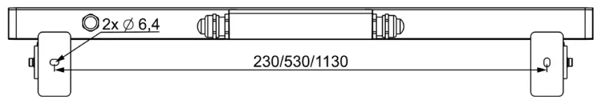 Anolis UVinere Remote LED Light - mounting surface