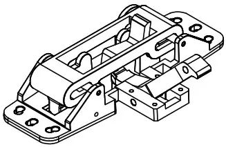CAL ROYAL N F98CVR Concealed Vertical Rod Exit Device - EXIT DEVICE 1