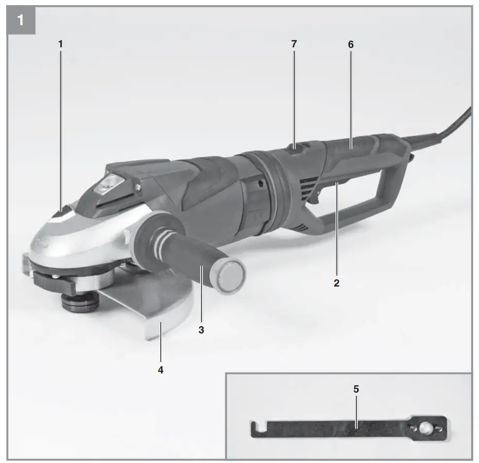 Layout and items supplied (Figure 1)