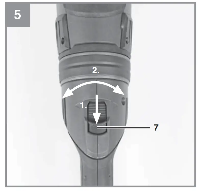 Swivel handle (Fig. 5)
