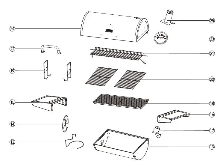 Royal-Gourmet-CC1830T 30-Inch-Barrel -Charcoal-01