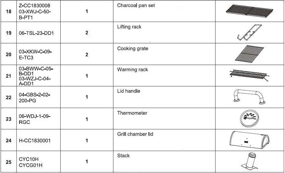 Royal-Gourmet-CC1830T 30-Inch-Barrel -Charcoal-05