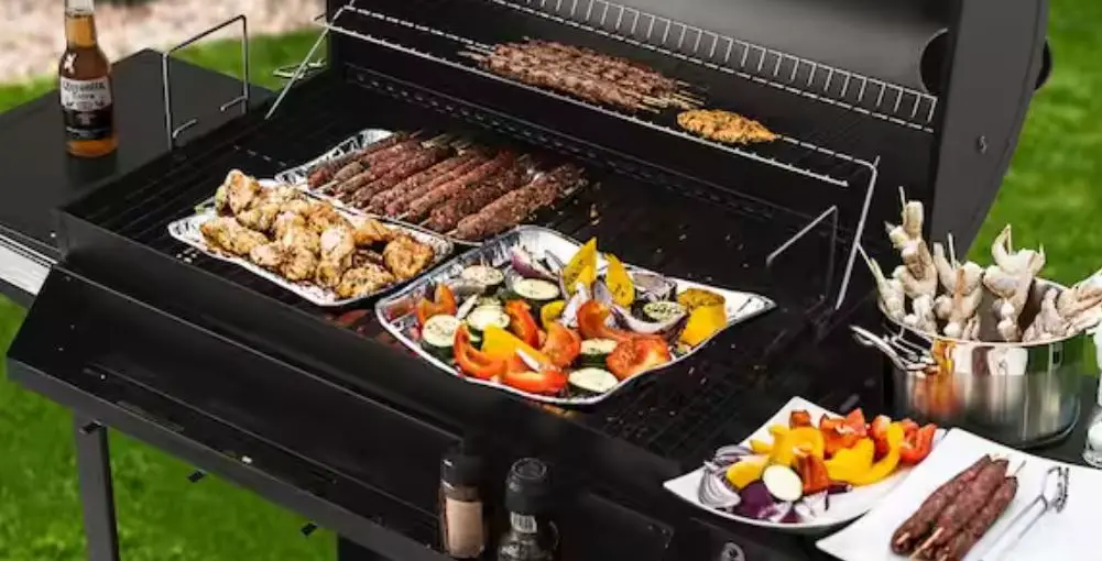 Royal Gourmet Cc1830t 30 Inch Barrel Charcoal Grill With Side Shelves Owner's Manual